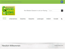 Tablet Screenshot of glasludwig.de